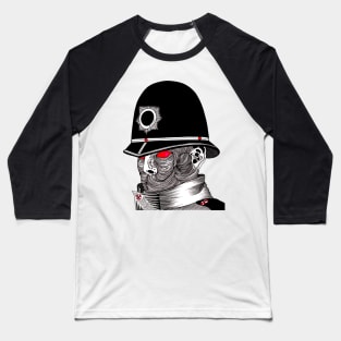 Creepy Police Baseball T-Shirt